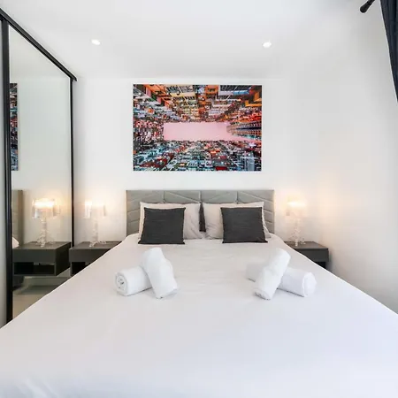 1-br With Balcony Rue D'antibes Apartman *